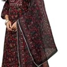 Women Cotton Kurta Set with Dupatta Pure Cotton Straight Kurti Suit Set for Ladies Summer Wear Salwar Suit Stylish & Comfortable Ethnic Suits-16
