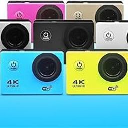 INDICAELECTRONICA 4K Action Camera 16mp (with 18 Accessories) - WiFi, Memory Card Support, 170° Wide Angle, Vlog-Ready, Perfect for Travel, Vlogging & YouTube (Natural Black UHD)-1