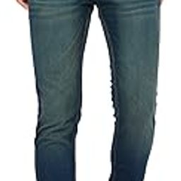 Men's Comfortable Stretchable Casual Denim Jeans Slim Fit Mid Rise Flat Front Full Length Modern & Fashionable for Casual Wear Comfort and Flexibility-image-51