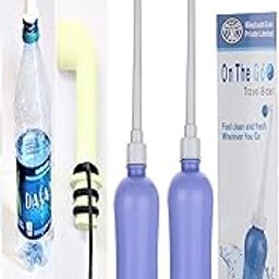 MILESTOUCH - Combo 2 Travel Bidet and Pocket Lota Bidet its fits in standers Plastic Bottles (Made in India)-image-78