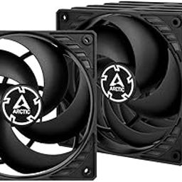 ARCTIC P12 PWM PST Value Pack - 120 mm Case Fan, Five Pack, PWM Sharing Technology (PST), Pressure-optimised, Very Quiet Motor, Computer, 200-1800 RPM - Black/Black-10