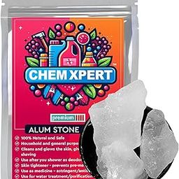 CHEMXPERT Alum Stone White Fitkari 1800 Grams | Premium | Phitkari for Shaving, Face, Skin, Vastu, Water Treatment & Plants-image-27