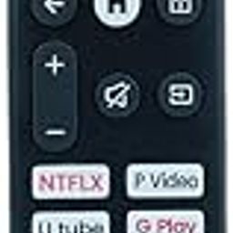 7SEVEN® Compatible with Croma Google TV Remote Control Suitable for CREL032HGC331801 Smart LED HDR Television Non Voice Comment with Streaming Apps - Match Keys Exactly with Existing Remote Control-image-72