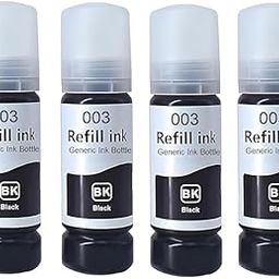 003/001 Compatible Ink for Epson L3100, L3110, L3150, L5190, L1110, L4150, L6170, L4160, L6190, L6160 (003-4BK)-image-30
