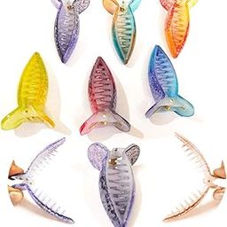 BHARATGAURAV - Hair Accessories Bharatgaurav Pack Of 6 Plastic Banana Hair Claw Clip For Women's (Medium Size, Multicolor)-image-80
