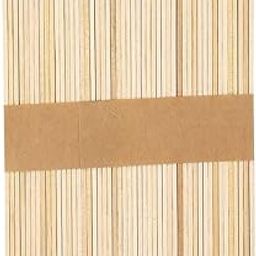 Aadya Crafts Wooden Ice Cream Sticks 50 Pcs Natural Colour Big Size 15 cm x 2 cm-32