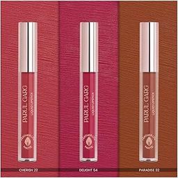 Parul Garg Beauty Simply Subtle: 3 Daily Elegance Liquid Lipsticks | Angel, Smitten & Obsessed (Medium to Deep)-28