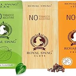 ROYAL SWAG Ayurvedic & Herbal Cigarettes 100% Tobacco-free and Nicotine-free PAAN, Clove, Frutta Flavour (30 Sticks) | Made with 100% Natural Ingredients - Made in India-image-89