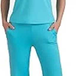 strch Women's Nylon Easy Breezy Power Stride Track Pants with Double Pockets-picture-9