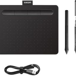 Wacom Intuos S Black tableta digitalizadora A6-19