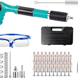 Chhogli Manual Mini Steel Nail Gun 5 Gears Power Adjustable Wall Nail Guns For Ceiling Manual Steel Nails Gun Tool, Concrete Nail Gun, Mini Portable Nail Shooting Machine With 20 Round Nails-picture-21