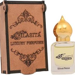 BILASITA SilverNess Attar for Men, 10ml | Luxury Unisex Fragrance | Long Lasting Fragrance for Men and Women | Premium Attar for Men-32