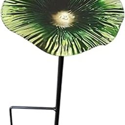 MERISHOPP Bird Baths for Outdoors Garden Metal Bird Bath for Backyard Patio Bird Lover Green|Home & Garden|Yard, Garden & Outdoor Living|Bird & Wildlife Accessories|Birdbaths-image-97