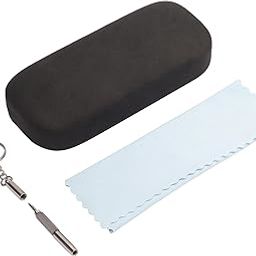 Vision Unisex Adult Lightweight Eyewear Specs Case Cover | Protect Eye Glasses | Chashma Dibbi | Spectacle Box | Closure - HINGE-SPRING | Metal | 3in1-image-50