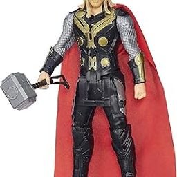 Nerf Avengers Age of Ultron Titan Hero Tech Thor Figure, Multi Color (12-Inch)-image-3
