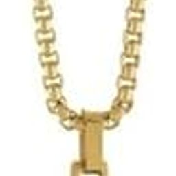 Men Women Boys Girls Geometric Square Stainless Steel Black Locket Pendant Necklace Chain_6-image-51