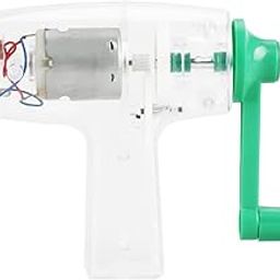 Crank Powered Electricity Generator Crank Generator Emergency Power Supply For Classroom Physics Teaching Science Kit-2