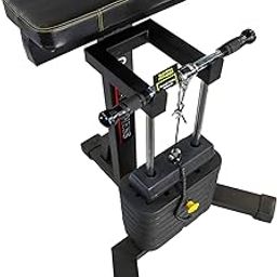Gamma Fitness Wrist Curl Machine for Gym | Forearm Machine with 40 Kg Weight Stack | for Commercial or Home Gym Purpose WC-202 Pro-10