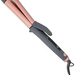 Hairitage Curl Envy 1 1/4" Curl Curling Iron - Ceramic Tourmaline Cylinder 1.25' Silky & Soft + Elastic 4 Digital Settings Heating Up to 450 Degrees Auto Shut Off-30