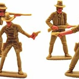 Fashion My Day 4 Pieces Simulation Cowboy People Figures Layout Miniature Scenes Decoration-image-11