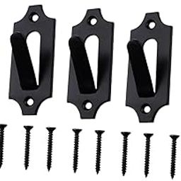5Pcs European Mount Skull Hanger Outdoor for Small Game Animals 2 Hole Black-picture-28
