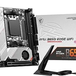 MSI MPG B650I Edge WIFI Gaming Motherboard (AMD AM5, Mini ITX, DDR5, PCIe 4.0, M.2, SATA 6Gb/s, USB 3.2 Gen 2, HDMI, Wi-Fi 6E, AMD Ryzen 7000 Series Desktop Processors)-18