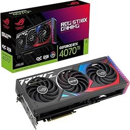 ASUS Rog Strix Nvidia Geforce RTX 4070 Ti Oc Edition Gaming Graphics Card (Pcie 4.0,12Gb Gddr6X,Hdmi 2.1A,Displayport 1.4A),pci_e_x4-4
