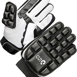 Cutx Cricket Batting Gloves for Kids, Black Moulded Gloves for 7 to 9 Years-image-24