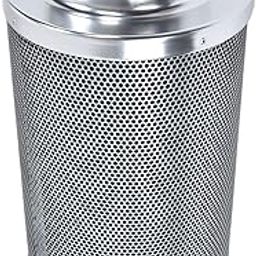 Air Carbon Filter, Dust Control Galvanized Sheet 6 Inch Air Carbon Filter Effective Eliminates Smelliness Removes Particles for Hydroponics Tent-image-43