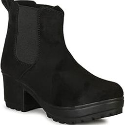 Stylish Casual Heel Boots for Women and Girls-image-19