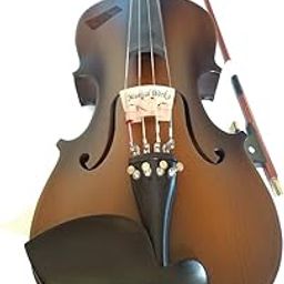 Musical Works Violin Best Sound Semi Acoustic With Box Bow Rosin 3/4-image-52