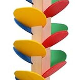 UJEAVETTE Colorful Wooden Tree Run Track Game Kids Intelligence Educational Toys-23