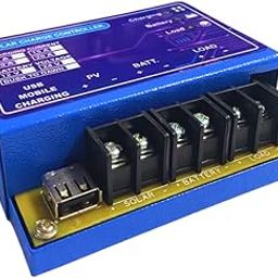 PWM Charge Controller with Mobile Charging - 15 Amps | 12V/75W, 24V/150W-17