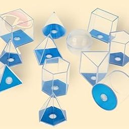 3D Solids Set, 5 cm, Set of 12 Pieces,-26