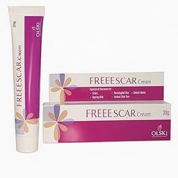 FREEESCAR Advanced Scar Removal Cream by OLSKI – 30g | Reduces Scars, Stretch Marks, Dehydrated & Ageing Skin | Skin Tone Corrector & Moisturizer for All Skin Types-image-5