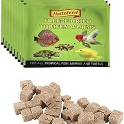 Premier Plants Fish Food Freeze Dried Tubifex Worms for All Life Stages Aquarium Fishes (Pack of 10) 15 Gram-image-5