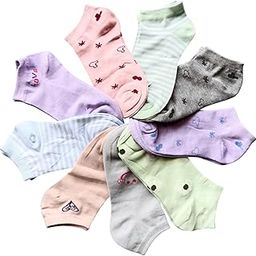 Women's Ankle Socks for Casual & Sports Multicolor Odour Free Fancy Multi design Socks-image-37