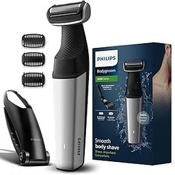 Philips Body Trimmer for Men| Removes back hair|Clinically Tested for Sensitive SkinI Patented Pearl Tip & Showerproof, 3 Year Warranty, 60 min runtime & 5 min Quick Charge - BG5021/15-image-72