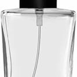 Zenvista Packagings Glass Bottle, Transparent, 30ml, Black Screw Cap-47