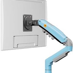 North Bayou 17-30 Inches Monitor Gas Spring Desk Arm Stand F80 | 360 Degree Swivel & Tilt (Blue F80-XM)-19