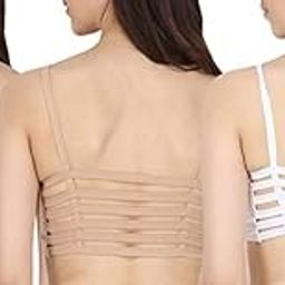 Flexi Fit Women's Lightly Padded Pure Cotton 6 Strap Bra-image-63