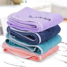 AB99 COLLECTION Cotton Hand Towel Set of 4, Ultra Soft Face Towel, Extra Absorbent, Quick Dry Towel | Face Towel for Men, Workout, Gym, Pool, Travel, Yoga | 500 GSM | 16.5 x 23 Inch | Multi Color |-19