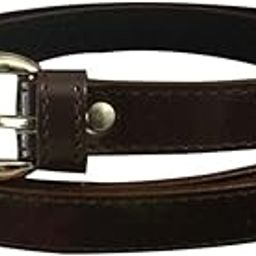 Coffee Brown Shining Formal Belt For Women - Free Size-4