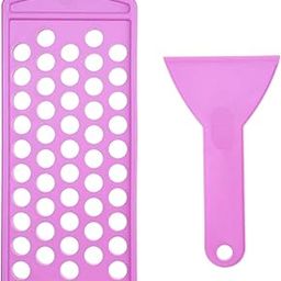 Matin IMPEX Lip Balm Filling Tray and Spatula Set for 15mm Tubes - Fills 50 Standard 3/16 oz (5.5ML) Tubes Quickly and Easily - Containers Sold Separately (Purple)-image-31