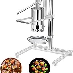 Manchurian Ball Cutting Machine Stainless Steel Machine with Stand Size 35”X28”X39” Inch (LXWXH) Veg Manchurian Machine Hall Size 20mm or 25mm A1-18