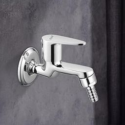 Ruhe® Liva Brass Faucet/Tap | Nozzle Bib Cock Faucet/Tap | with Chrome Finish | for Washing Machine and Garden Pipes-picture-26