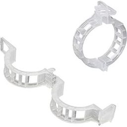 Garden Plant Support Clips, 4 cm White Plastic Trellis Clips for Tomatoes and Vine Plants (50, Clear)-image-42