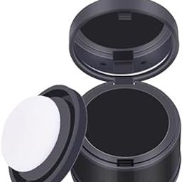 imagineville Natural Hairline Grey Hair Coverage Touch Up Stick - 1PCS Powder Stick With 2PCS Draw Eyebrows, Waterproof Hair Shading Sponge Pen, Root Touch Up for Thin Hair, Cover Hair Filler, Black-image-35