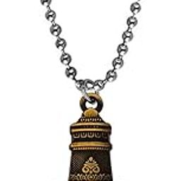 Lord Venkateswara Tirupati Balaji Spiritual Jewellery Gold Zinc Metal Religious Pendant Necklace Chain For Men And Women-image-104