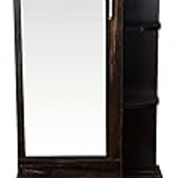 Hexagon Furnitures Dressing Table Apple Wood with Mirror-15